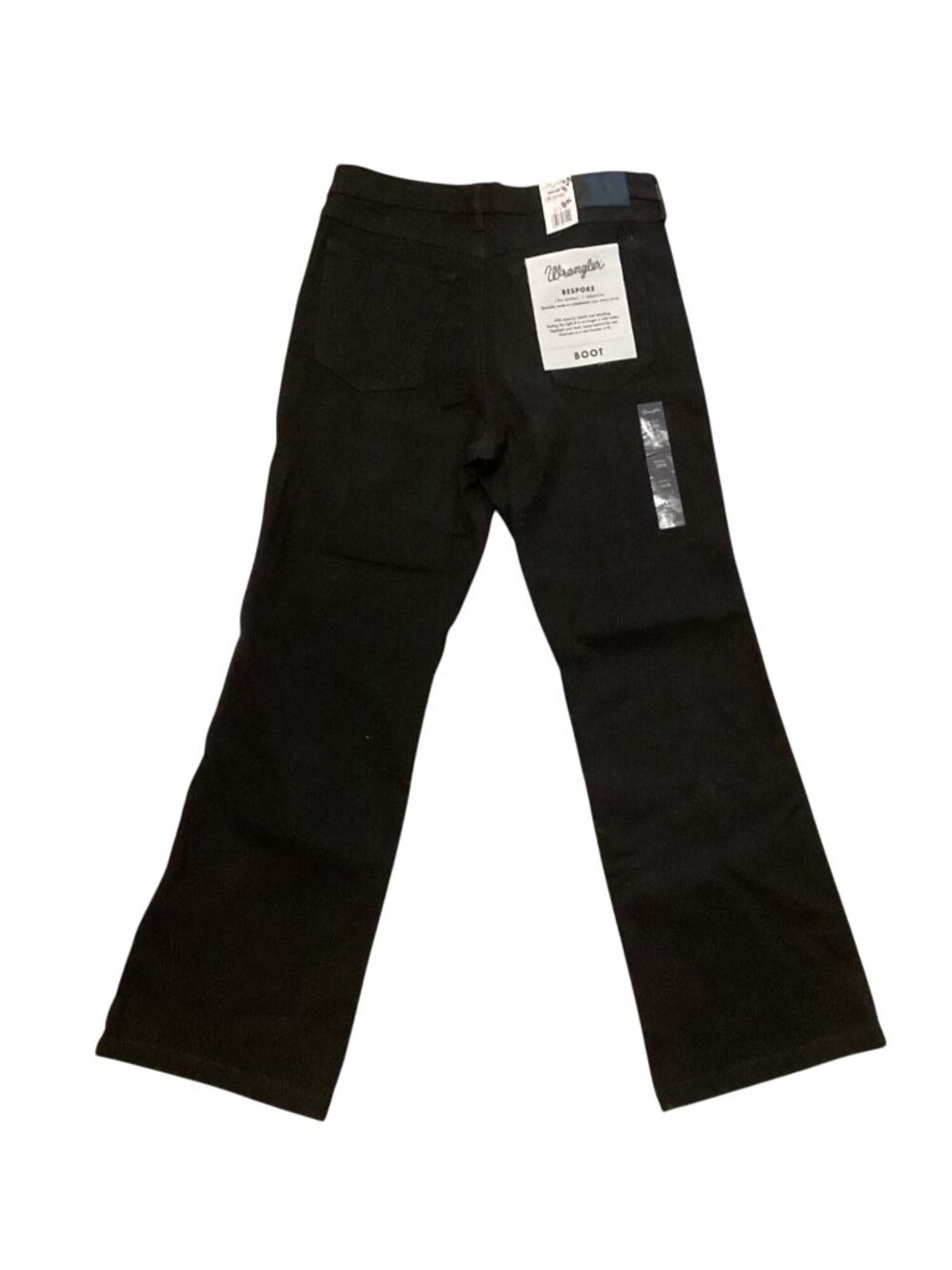 Wrangler Leighton Bespoke Women's Black High Rise Bootcut Jeans Size 33X30 NWTs